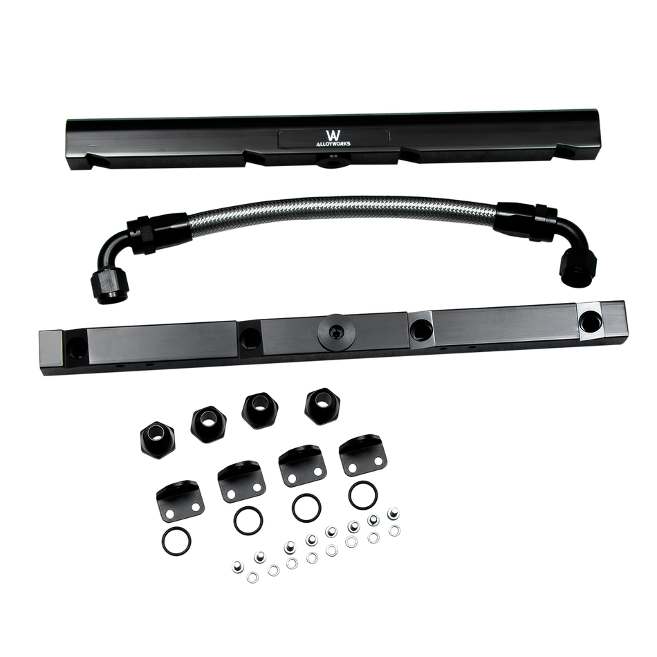 For Holden Commodore LS1/LS6 Intake Manifold 8-AN Billet Aluminium Fuel Rail