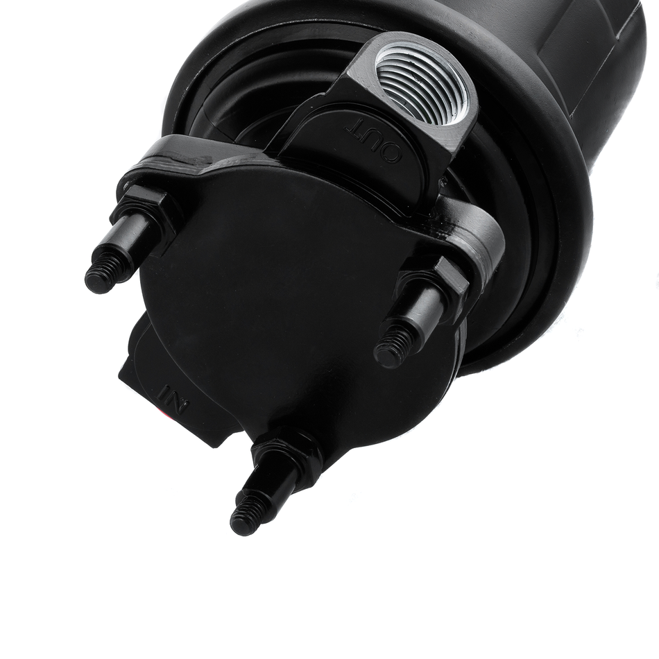 AlloyWorks 12V Electric High Performance Fuel Pump 16 PSI P4601HP 100GPH 3/8 in.NPT Inlet