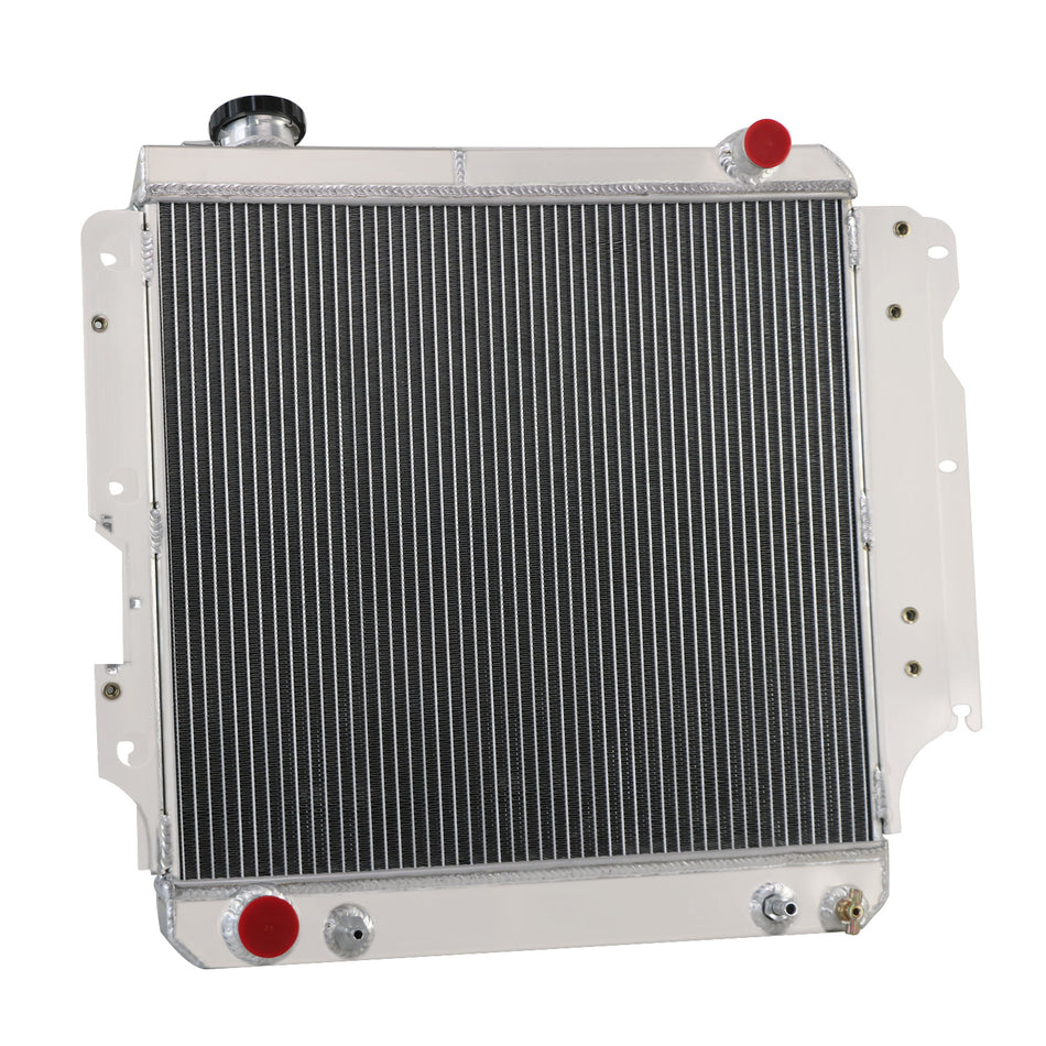 AlloyWorks 3 Row Radiator Fit For 1987-2006 Jeep Wrangler YJ/ TJ/ LJ RHD 2.4L-4.2L L4 L6 AT
