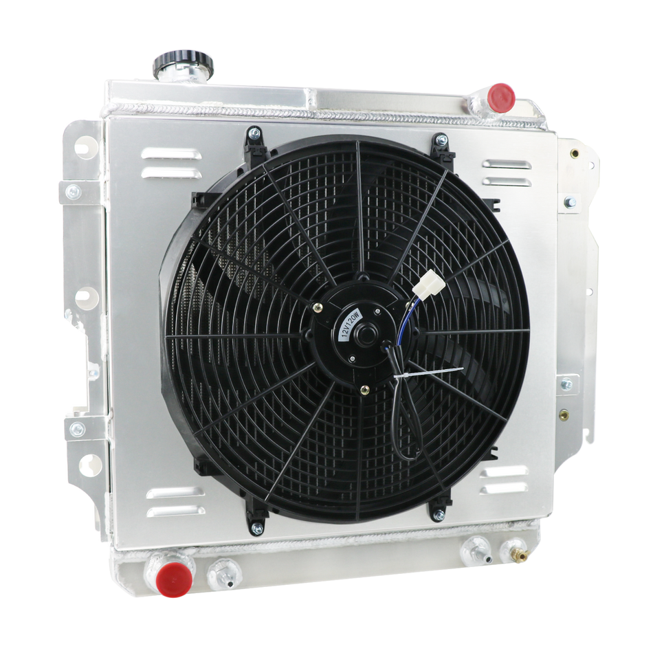 AlloyWorks 3Row Radiator for 1987 1988 1989 1990 -2006 Jeep Wrangler YJ TJ LJ 4.0L AT