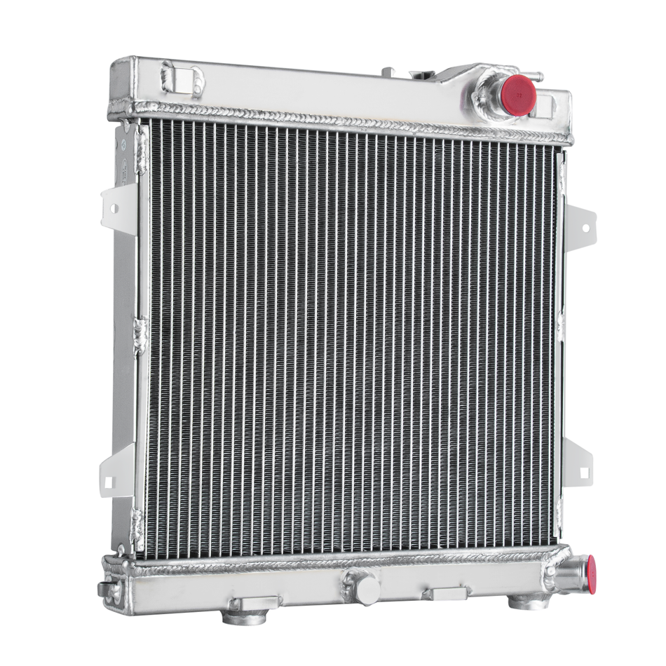 2 Row Aluminum Radiator FOR 87-93 BMW E30 M3 E30 320is Manual 2.3L 1985-1991 AUS