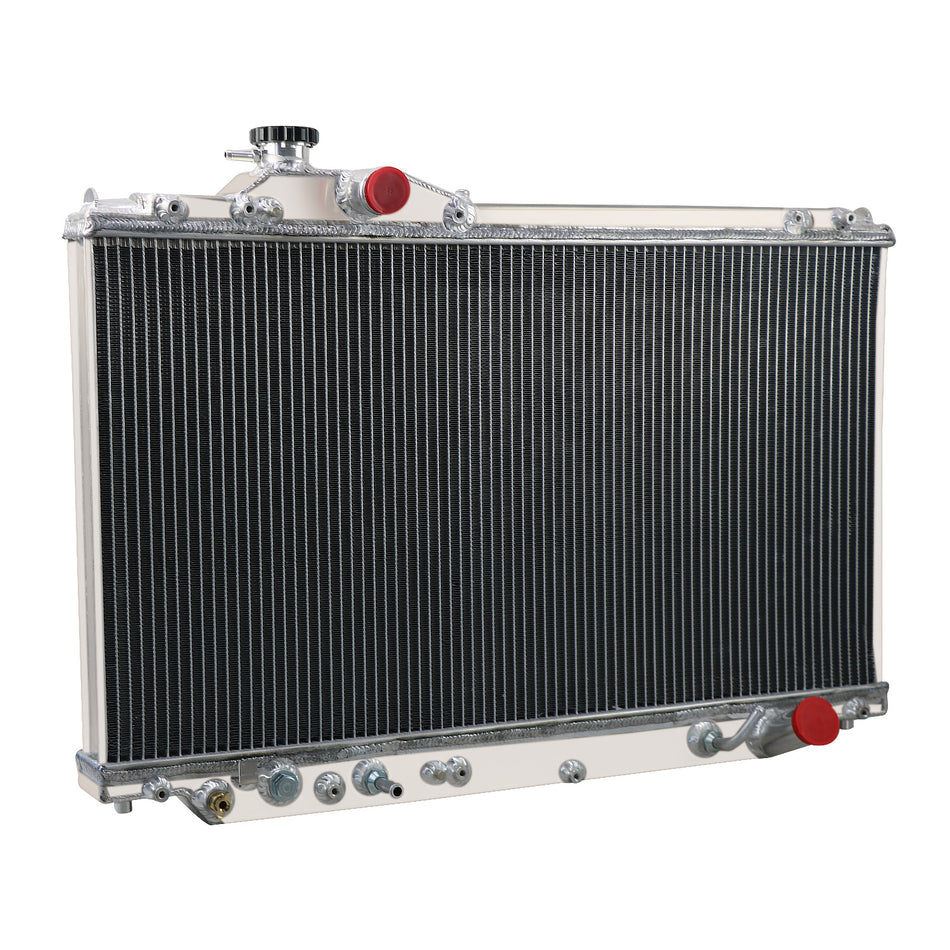 AlloyWorks 3 ROW RADIATOR ALUMINUM Fit TOYOTA SUPRA JZA80 2JZ-GTE TURBO 1993-1998 AUS