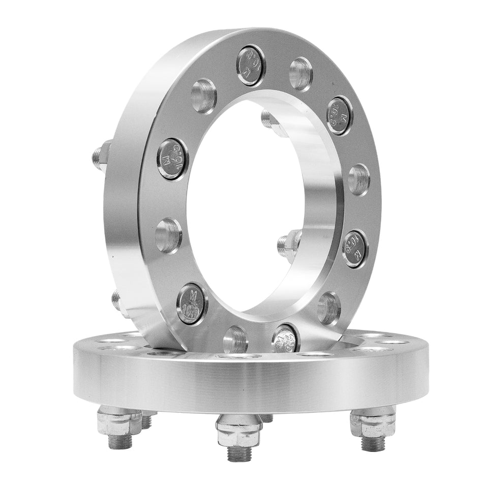 AlloyWorks 2pcs 25mm 6x139.7 Wheel Spacers 12x1.25 Fit Nissan Patrol GQ GU INFINITI ALLOY