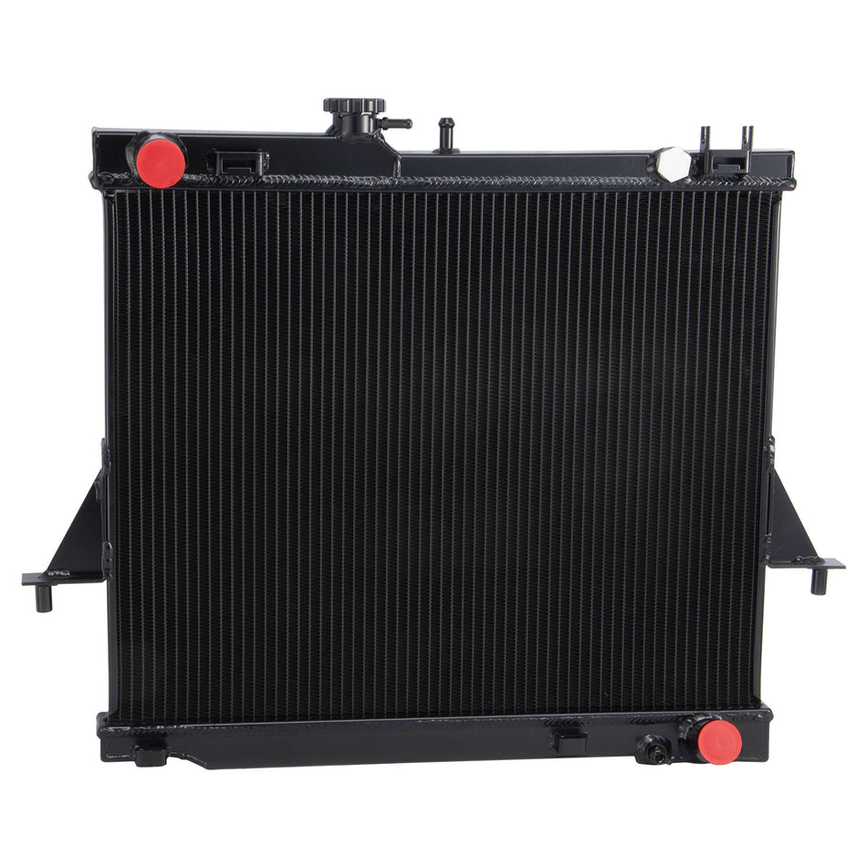 AlloyWorks Aluminium Radiator For HOLDEN RODEO RA 3.5L 3.0TD 03-07; Colorado Rc 08-16 MT Black