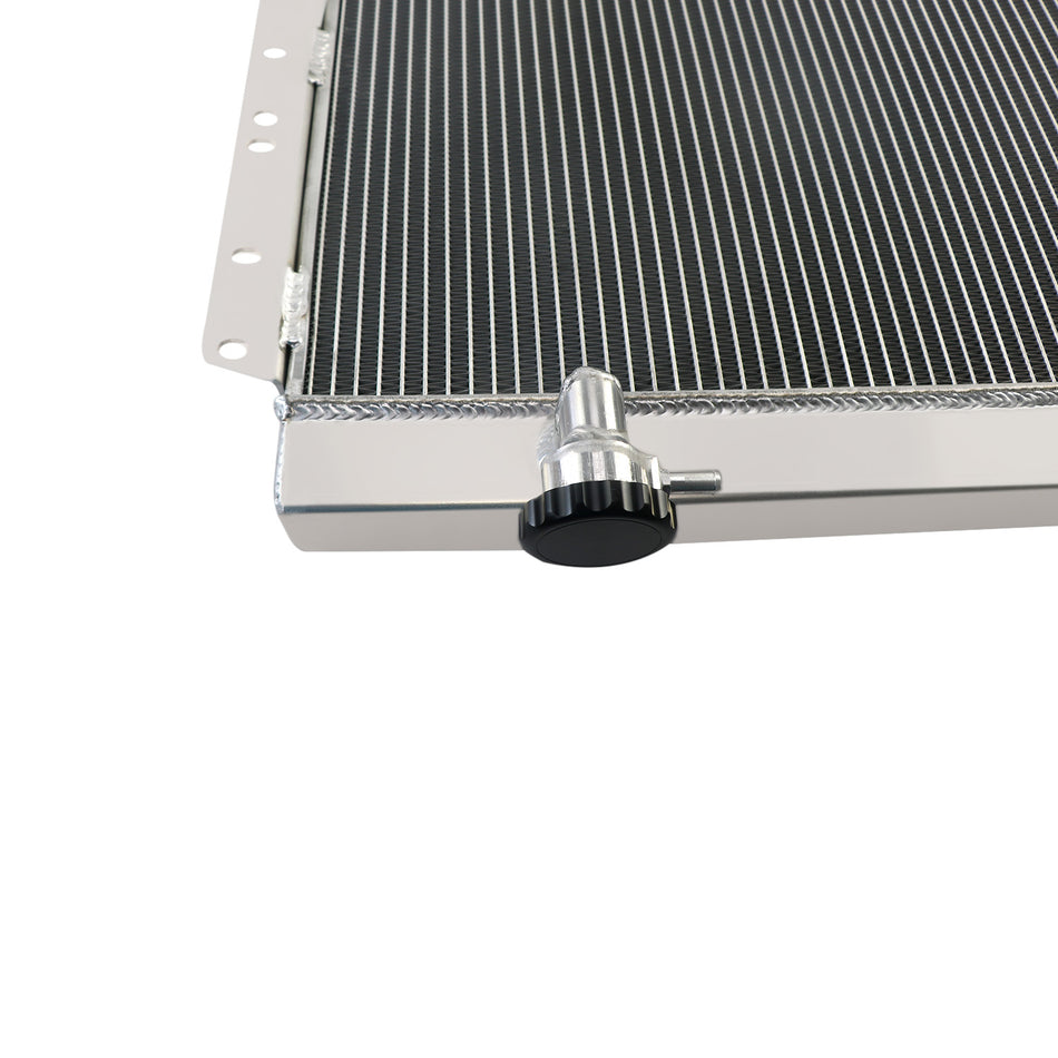 AlloyWorks 3 Row Radiator For 1969-84 Toyota LandCruiser FJ40 FJ45 Petrol 4.2L 3.9L 6cyl 2F