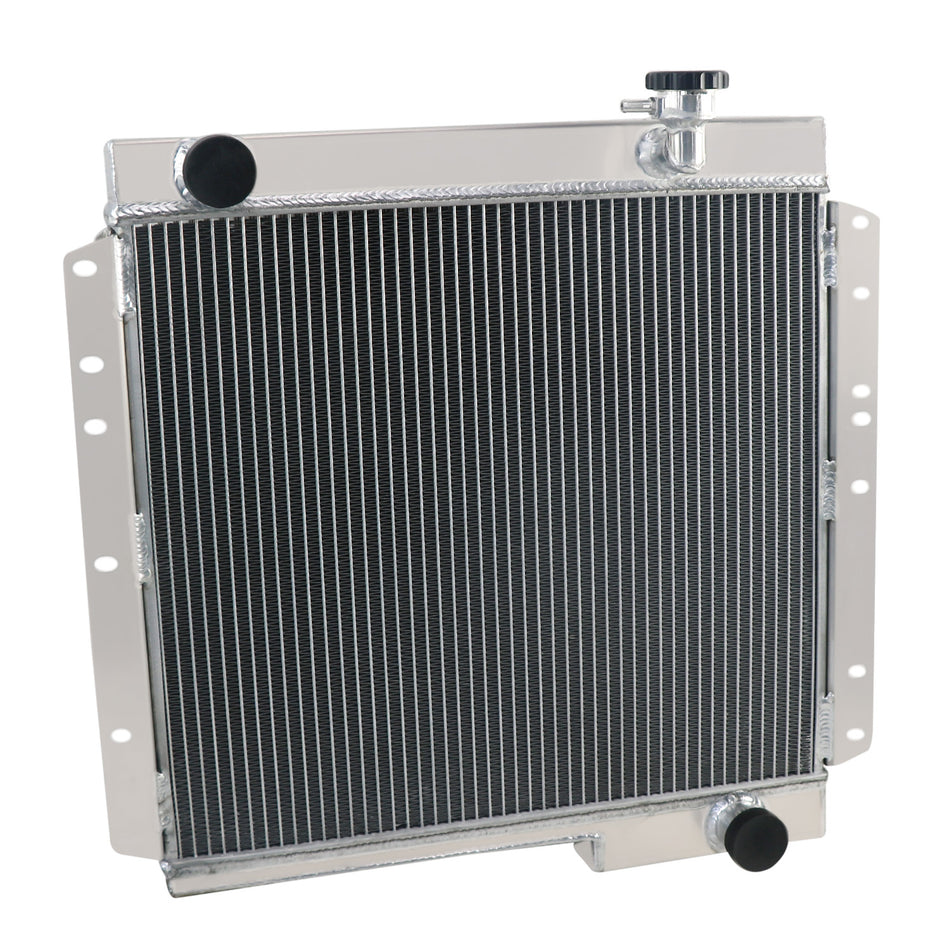AlloyWorks 3 Row Radiator For 1969-84 Toyota LandCruiser FJ40 FJ45 Petrol 4.2L 3.9L 6cyl 2F