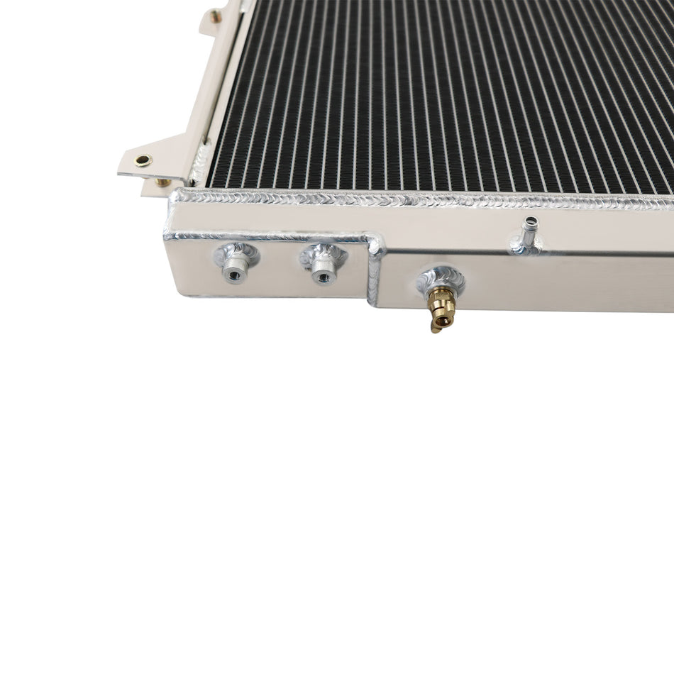 AlloyWorks 2 ROW Radiator FOR 05-17 08 TOYOTA HILUX KUN16R KUN26R 3.0L TURBO DIESEL AT/MT