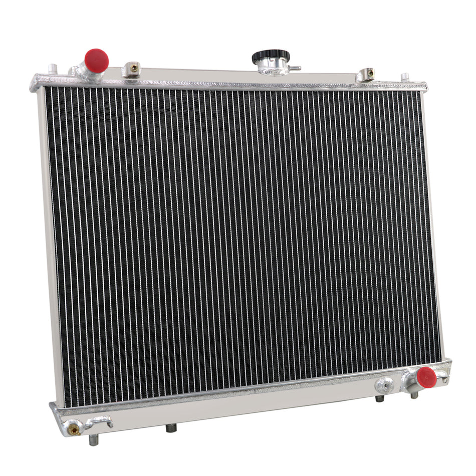 AlloyWorks 3 Row Radiator For 2000-ON Mitsubishi Pajero NM/NP/NS/NT 3.0/3.5/3.8L Petrol .