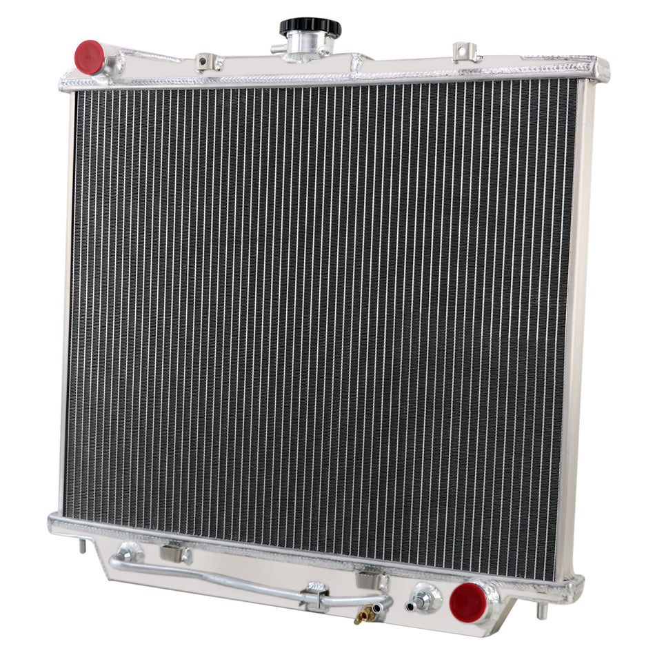 AlloyWorks 2Row Aluminum Radiator For 1992-1998 Holden Jackaroo 4Cyl 3.0L Dsl&3.2L V6 Pet