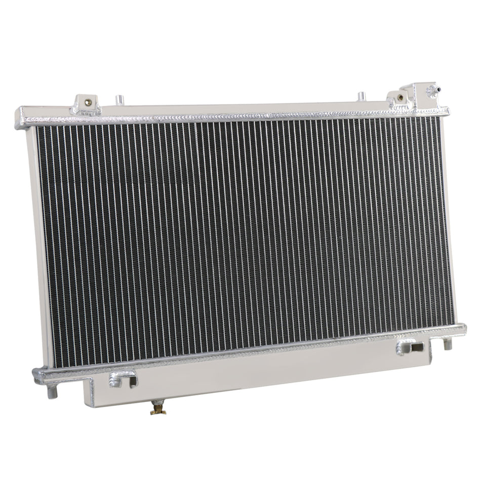 AlloyWorks Aluminum Radiator FOR 08/2006-04/2012 Holden Commodore VE V6 3.0L 3.6L AT
