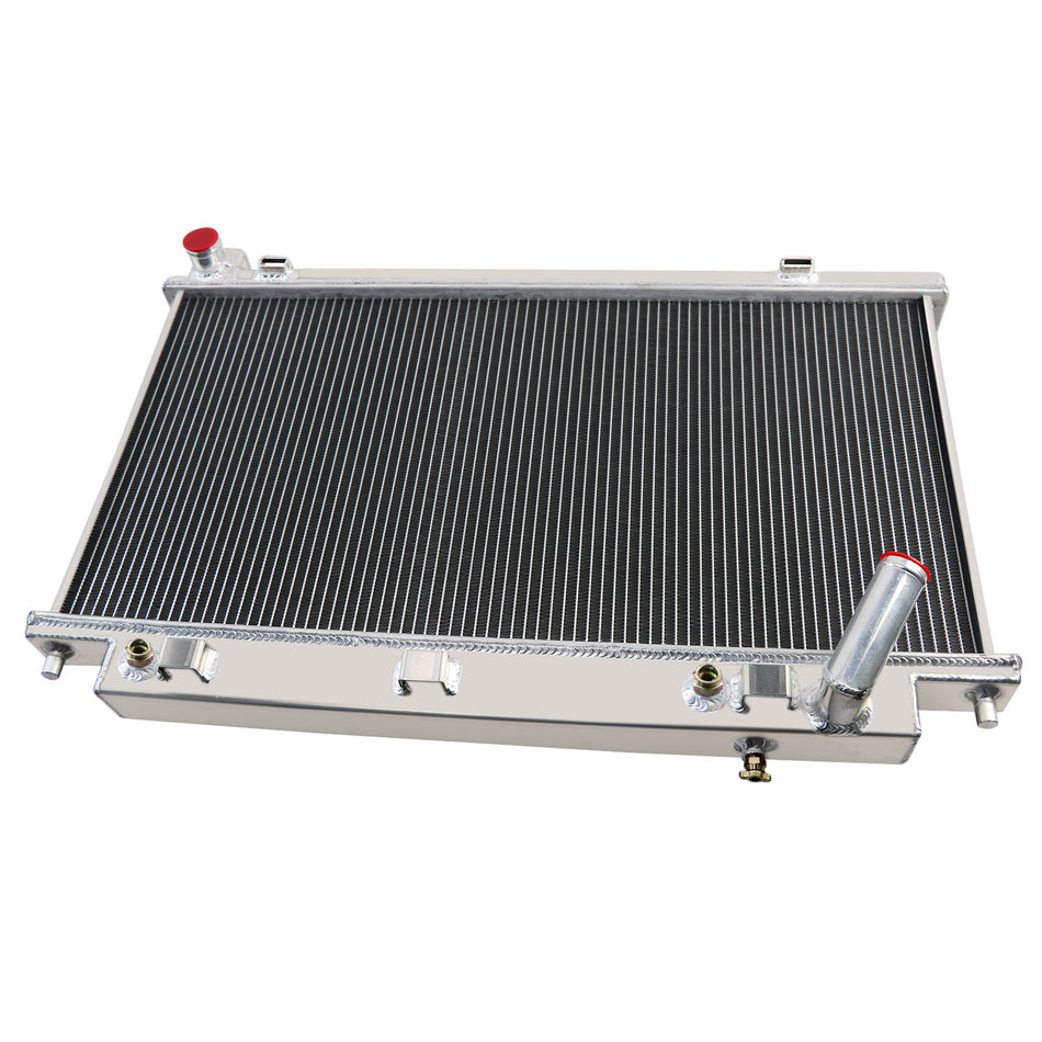 AlloyWorks Aluminum Radiator FOR 08/2006-04/2012 Holden Commodore VE V6 3.0L 3.6L AT
