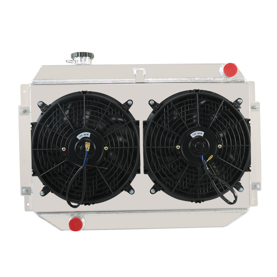 AlloyWorks 3ROW RADIATOR SHROUD FAN Fit 71-80 HOLDEN HQ/HJ/HX HZ KINGSWOOD 253 308 V8 AT;MT