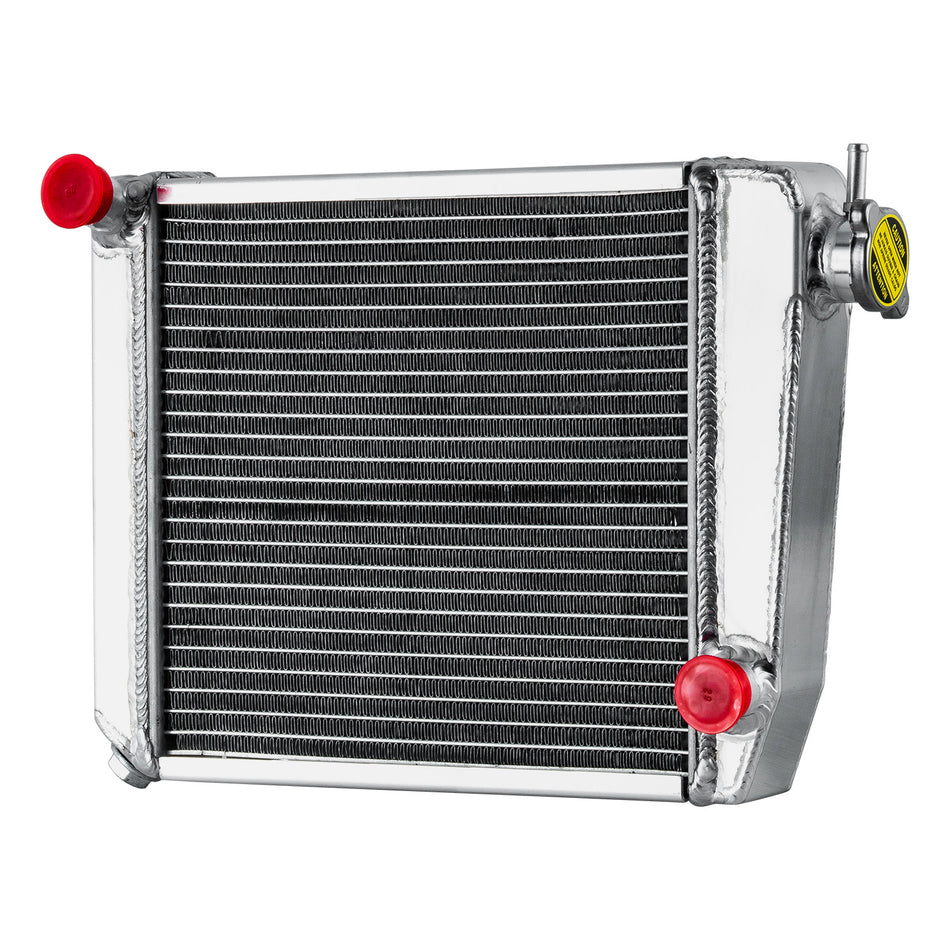 AlloyWorks 2Row Radiator for Austin Mini/ Mini Cooper 850 Base 0.8L 1.0L 1.3L L4 1961-69