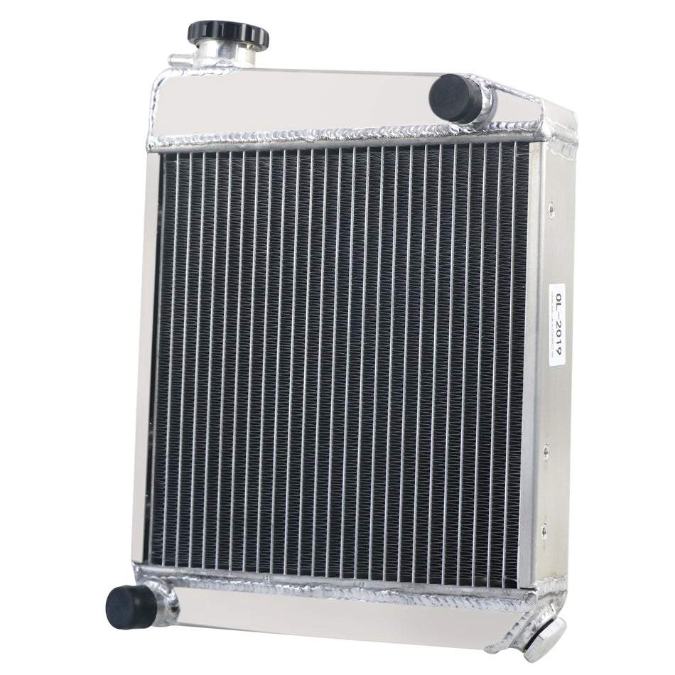 AlloyWorks 2Row Radiator For 61-1969 1962 Austin Mini/Mini Cooper 850 Base 0.8/1.0/1.3L L4