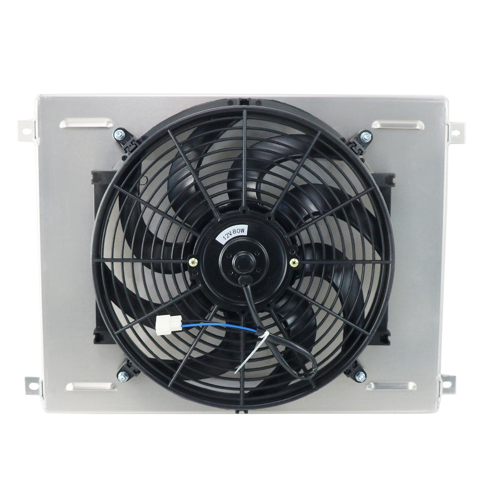 AlloyWorks Radiator Shroud Fan Kit For 66-70 Ford Mustang Falcon/Mercury Cougar L6 V8