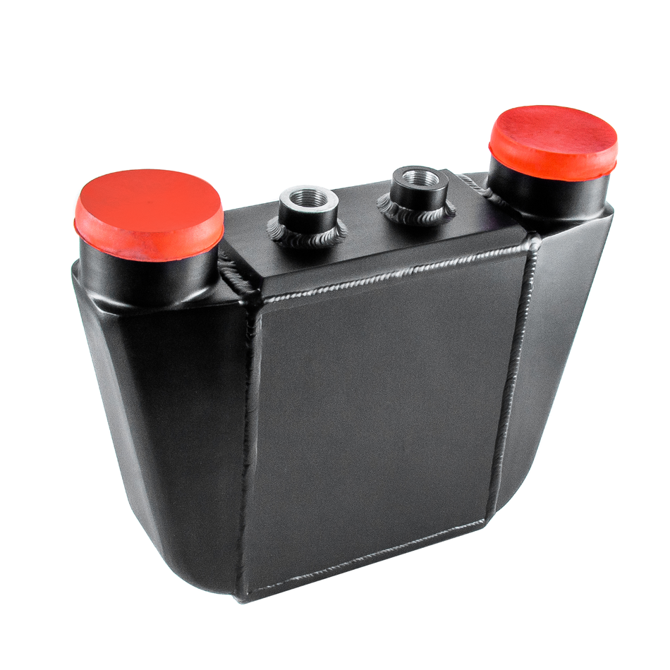 AlloyWorks Black Aluminium Water to Air Intercooler 255x220x115mm Core