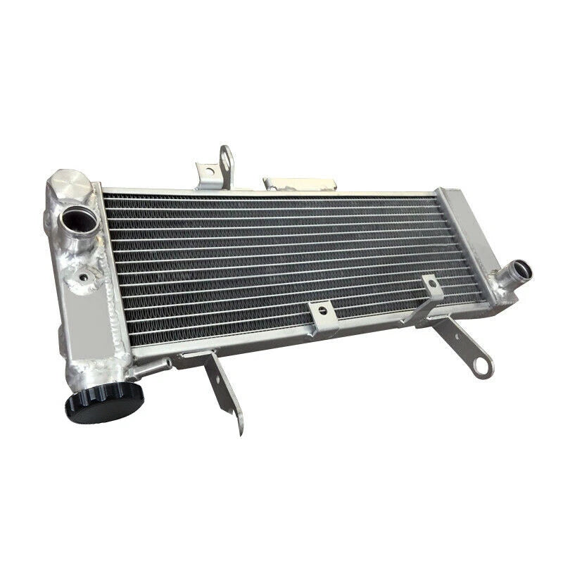AlloyWorks Aluminum Radiator Fit Suzuki SV650 2003-2007 2004 2005 2006 Inlet/Outlet=25mm