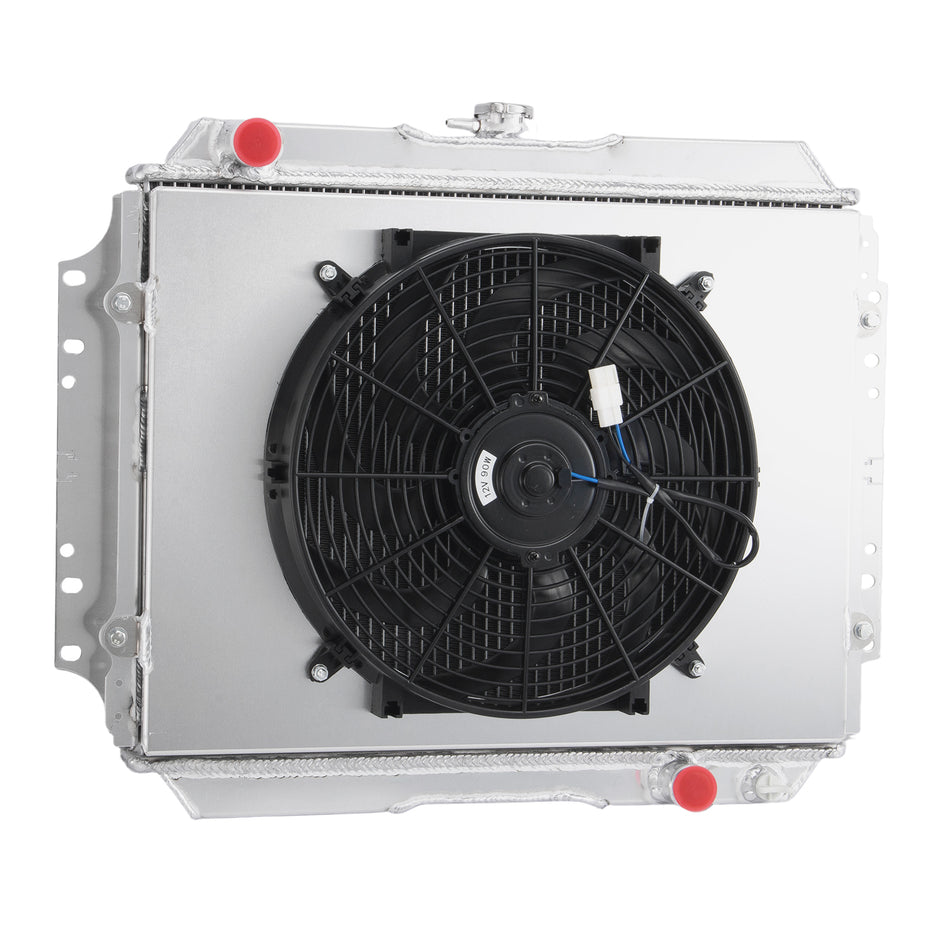 AlloyWorks 3 Row Radiator Shroud Fan fit Holden Rodeo TF 2.8L Diesel 1988-1997 MT AU