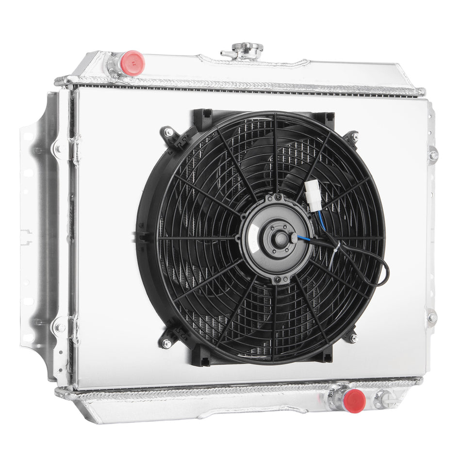 AlloyWorks 3 Row Radiator Shroud Fan fit Holden Rodeo TF 2.8L Diesel 1988-1997 MT AU