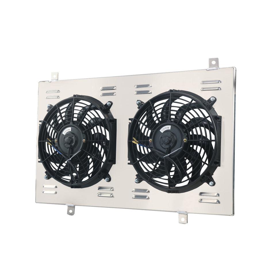 AlloyWorks Radiator's Shroud Fan 90W For Nissan Patrol GQ Diesel TD42 Petrol 2.8 3.0 MT AU