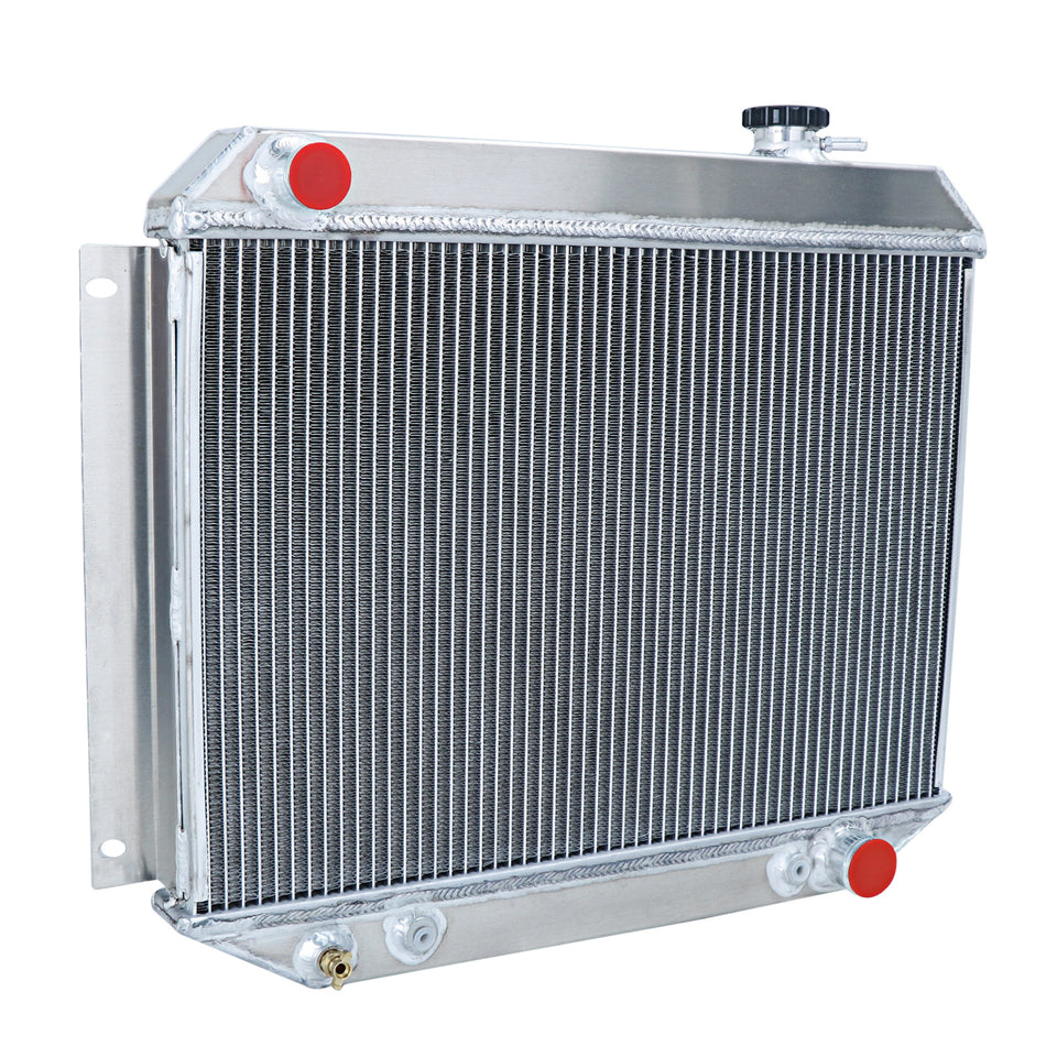 AlloyWorks 3 Row Aluminium Radiator Fits Holden H Series HR HK HT HG 6-Cyl 1966-1971 Auto