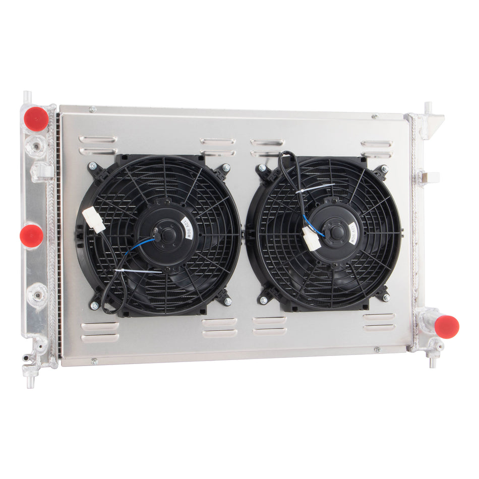 AlloyWorks 3 Row Radiator+Shroud Fan+Relay For Ford Falcon BA BF V8 Fairmont XR8 XR6