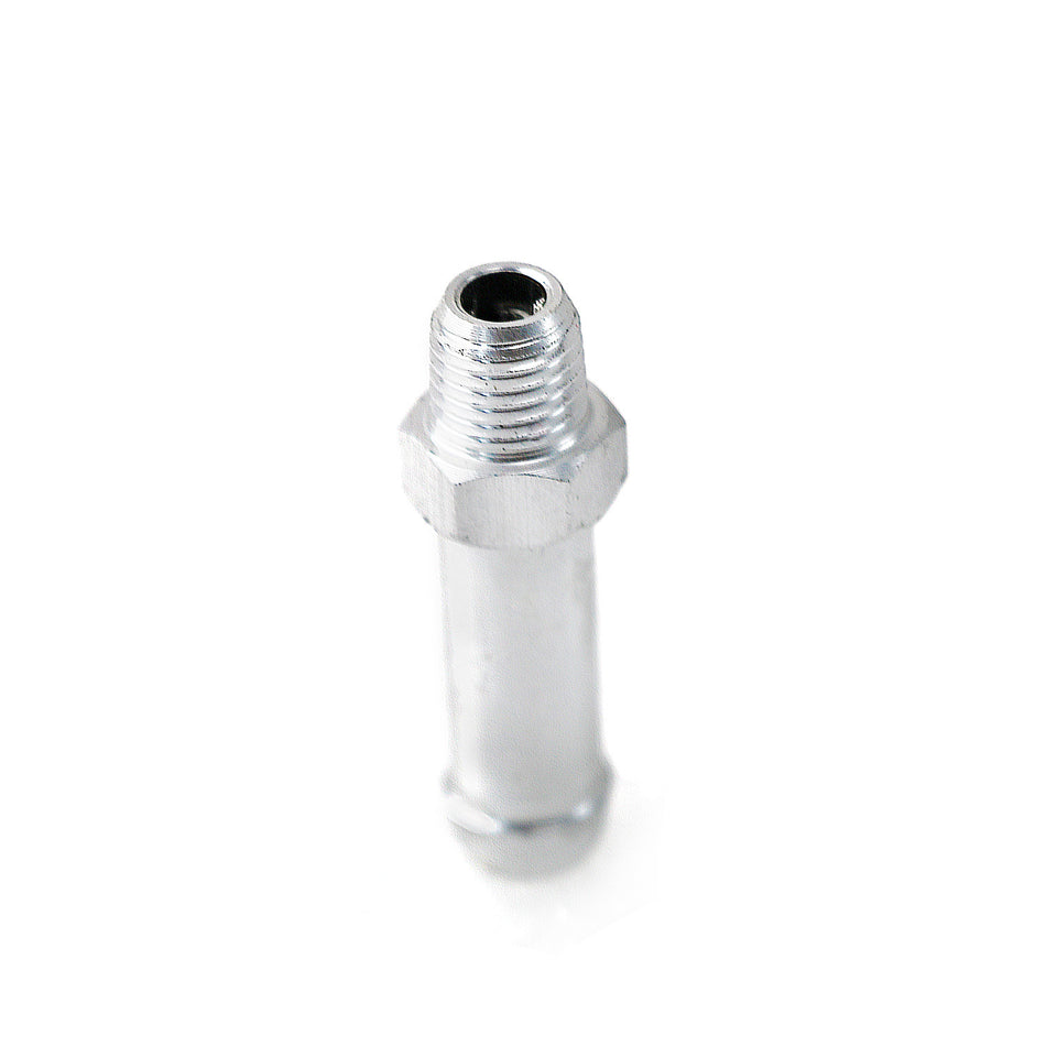 AlloyWorks Universal Full Aluminum 1/16" NPT Overflow Nipple Fitting Under Cap Fit Radiator 20mm Length