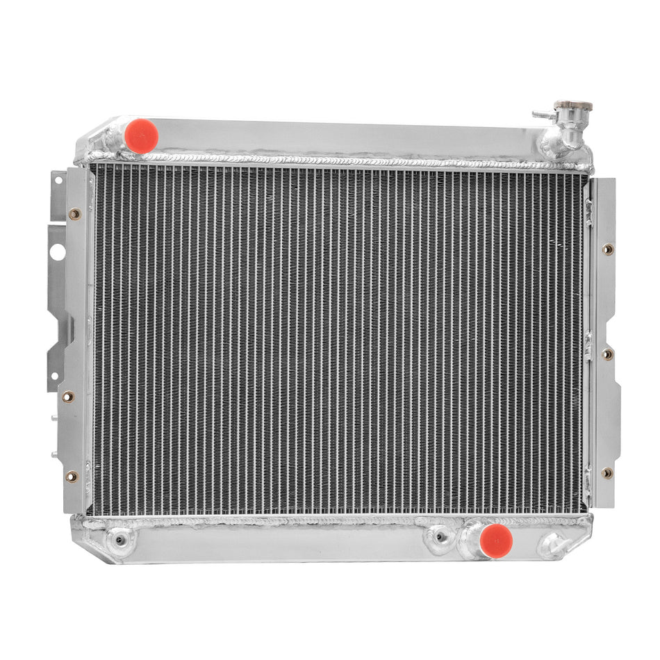 AlloyWorks 3 Row Radiator For 81-90 Toyota Land Cruiser FJ65 FJ60 3.4L L4 4.0L/4.2L L6 AT