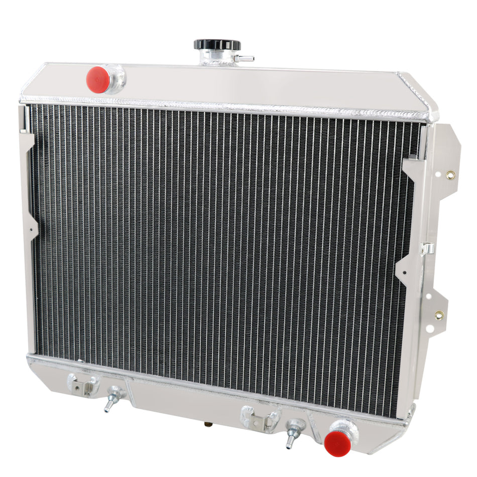 AlloyWorks 3 Row Aluminium Radiator Fit Datsun 280ZX 2.8L L6 1981 1982 1983 AT/MT