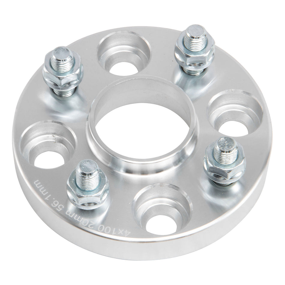 AlloyWorks 2PCS 20mm 4 studs Wheel Spacers For Honda Civic 4*100; Hub bore: 56.1mm 12*1.5
