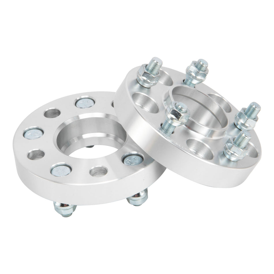 AlloyWorks 2pcs 25mm 5x114.3 Wheel Spacers M12x1.25 Fit Nissan R32 R33 R34 S13 S14 S15