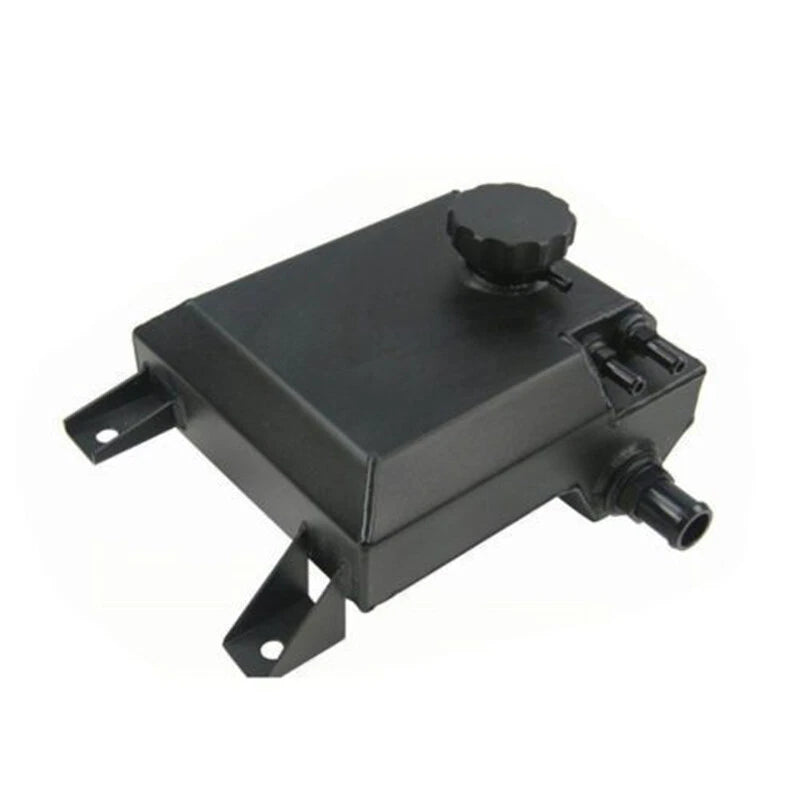 AlloyWorks Aluminium Coolant Header Overflow Tank For Ford Falcon BA/BF XR6 XR8 FPV GT FG Black